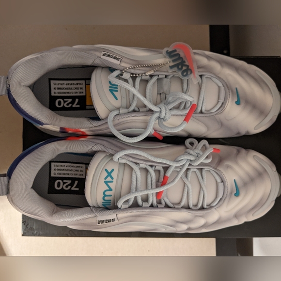 Nike Air Max 720 Wolf Grey Men's 9 - Picture 3 of 6